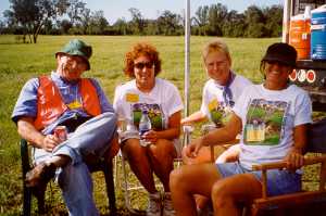 George Edwards, Suzanne McDowell, Diann Dimitri, Fran Watts