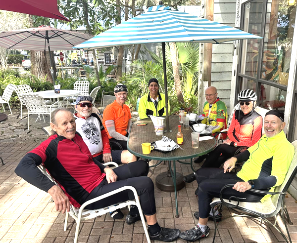 Cruisers lunch at Old Florida Cafe